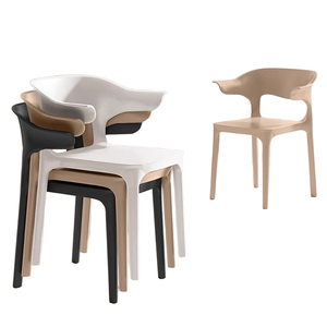 Bắc Âu Phong Cách PP Chính Trong Nhà Ngoài Trời Quán Cà Phê Ăn Uống Nhiều Màu Sắc Nhà Máy Bán Hàng Trực Tiếp Vườn Sự Kiện Nhà Hàng Ghế Nhựa - Product Image 1