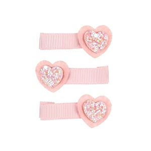 Barrettes à cheveux en tissu avec motif de perroquet et de fleurs scintillantes pour les filles mignonnes, accessoires de cheveux pour les fêtes, barrettes, coiffures, accessoires de cheveux pour enfants à la mode - Product Image 3