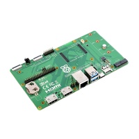 Carte IO Waveshare Compute Module 5, plateforme de développement et carte de base de référence officielle pour Raspberry Pi, conçue pour le CM5 B670