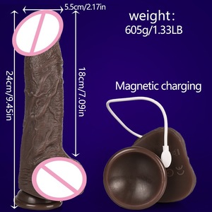 Sextoy électrique pour adulte, télécommandé, chauffant, insertable, machine de masturbation, série érotique féminine, jouets sexuels discrets - Product Image 4