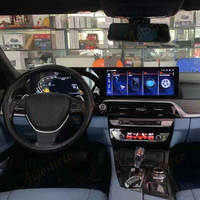 Écran double 25 pouces, compteur kilométrique, Carplay Android 15 pour BMW Série 5 F10 F11 F18 2009-2017, lecteur multimédia de voiture, navigation GPS
