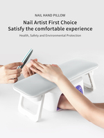 SNRQI Repose-main monobloc pour manucure, design épuré et sans couture, durable, pour salon professionnel, vente en gros à prix bas