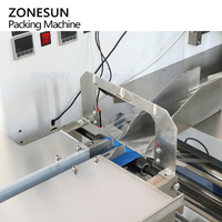 ZONESUN ZS-ZB350X Servo Moteur Automatique Savon De Toilette Biscuit Bonbons Horizontal Oreiller Débit Machine D'emballage