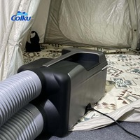 Aire Acondicionado Portátil Eléctrico de 4400 BTU, 220V-240V, para Tiendas de Campaña, Campamentos, Autocaravanas y Automóviles - Aire Acondicionado Portátil para Exteriores