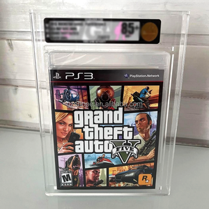 Estuche Acrílico Sellado para PlayStation 3 <span class=keywords><strong>Grand</strong></span> <span class=keywords><strong>Theft</strong></span> <span class=keywords><strong>Auto</strong></span> V, Estuche Acrílico con Protección UV para Nintendo NES Teenage Mutant Ninja Turtles - Product Image 1