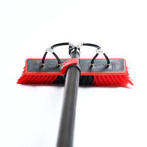 2026 Water Fed Window Cleaning <b>Brush</b> Kit, Telescopic <b>Extendable</b> Pole <b>Brush</b> for Solar Panel & Window Cleaning - Product Image 1
