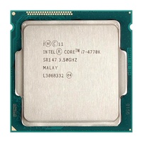Used Intel Core CPUs for Desktop I7 3th to 9th Gen Processors I7 3770k 4770 4790 6700 8700