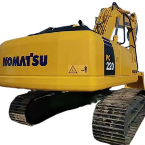 Excavadora original Komatsu PC 220 de segunda mano Komatsu de 20 toneladas usada en Japón, excavadora usada Komatsu a la venta - Product Image 1