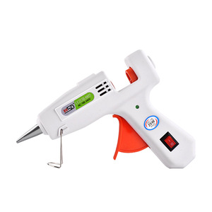 Hot Melt Glue Gun 20W Electric With Aluminum Nozzle For Diy Craft Projects 7mm 11mm Glue Sticks - Product Image 1