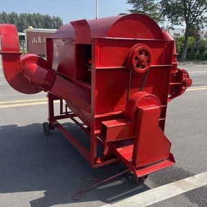 Rice Wheat Soybean Rice Threshing Machine Diesel Electric Dual Use For Grain Processing - Product Image 1