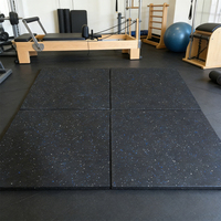 Tapis de sol en caoutchouc granulé pour salle de sport, prix d'usine, élastique, pour musculation, avec granulés EPDM