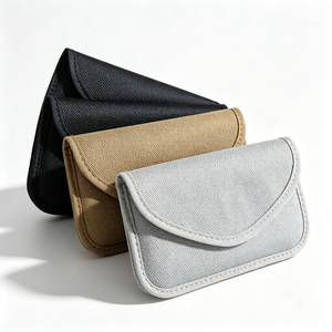 Étui Bloqueur de Signal pour Clé de Voiture Personnalisé, Sac Faraday pour Clé de Voiture, Blocage du Signal du Téléphone Portable WIFI/<span class=keywords><strong>GSM</strong></span>/LTE/NFC/RFID 3G 4G 5G - Product Image 1
