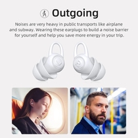 Bluedio — bouchons auriculaires en Silicone, réduction du bruit, isolation phonique, Protection Anti-bruit, accessoires de sécurité, 10 unités