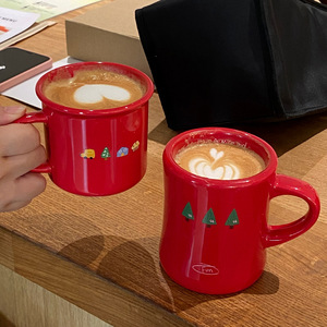 Wholesales Classic 11oz Ceramic Mug Custom Red Coffee Mug for Promotion - Product Image 1