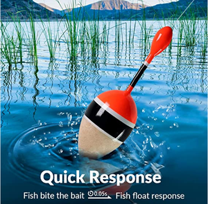 Flotteurs Slip Bobbers, toboggans en bois de balsa avec arrêts de Bobbers, flotteurs de pêche et Bobbers pour la pêche à la <span class=keywords><strong>truite</strong></span> basse Crappie - Product Image 5