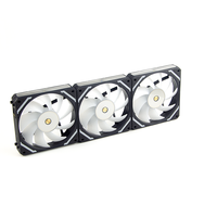 120mm ARGB Blanc Branca Roulement Hydraulique 29.2dBA Télécommande Boîtier PC Ventilateurs De Refroidissement Kit pour Jeux