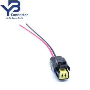211PC022S0049 Sicma 1,5 mm vrouwelijke <span class=keywords><strong>2</strong></span>-pins zuurstofsensor kabelboom voor BMW Peugeot Fiat - Product Image 5