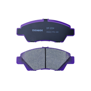 TOMOI-Pastillas de freno de disco delantero para <span class=keywords><strong>Honda</strong></span> HRV, kit de pastillas de freno de coche japonés compatible con City Jazz Pilot OEM 45022-T5B-J00 45022-TK6-A00 - Product Image 2