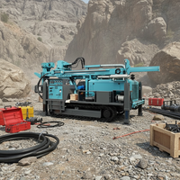 Foreuse carottière à moteur diesel pour l'exploitation minière, l'exploration géologique, l'investigation des sols et l'échantillonnage de carottage