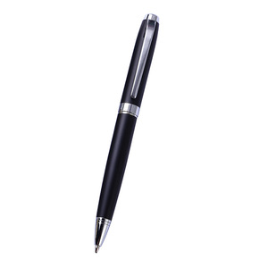 Hot Selling Classic Twist Metal Ballpoint <b>Pen</b> Gold <b>Silver</b> Trim Custom Laser Engraved Logo Business Office Medium Oil Ink - Product Image 6