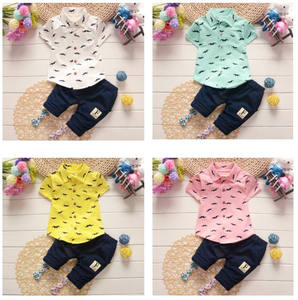 Ensembles de vêtements d'été pour bébé garçon, tenue de mode pour enfant, survêtement en coton pour tout-petits - Product Image 6