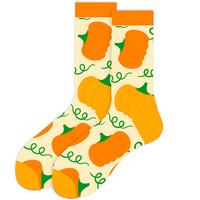 Chaussettes décontractées chaudes automne/hiver à motif animal pour femmes et hommes, design dinde noire, cadeau de fête, usage intérieur