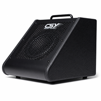 Amplificateur de batterie CSY PM-30A pour UNLOCK/Roland/Yamaha avec contrôle indépendant du volume des fûts et des lignes, interrupteur BT |   Égaliseur 3 bandes 30W/50W de puissance de crête |   Portable