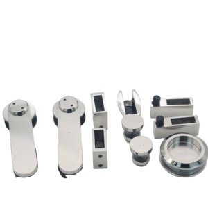 Accesorios para Puertas Corredizas de Vidrio a <span class=keywords><strong>Precio</strong></span> Económico, Sistema de Herrajes para Puertas de <span class=keywords><strong>Ducha</strong></span> sin Marco - Product Image 2