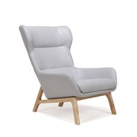 Fauteuil inclinable moderne et réglable avec rangement pour salon, appartement, hôtel, salle à manger – Chaise longue de lecture en tissu