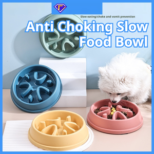 Mangkuk Makan Anjing <span class=keywords><strong>Anti</strong></span> Tumpah Mudah Dibersihkan Grosir dalam 4 Warna untuk Pemberian Makan dan Pencernaan yang Terkontrol - Product Image 2