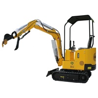 Fossé de jardin Petites machines à creuser Accessoires seaux Pince rétro Machines de terrassement Tarières 1 2 3 4 tonnes Excavatrices Mini