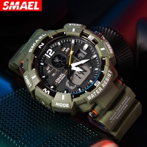 New Design Smael 8045 Mens Style Sport <b>Watches</b> Plastic Band Waterproof Automatic <b>Watch</b> - Product Image 5