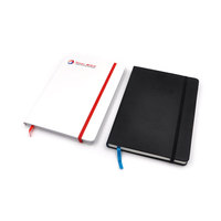 Carnet d'exercices scolaire personnalisé en cuir format B5, reliure thermique, bord doré, couverture rigide, spirale, cadeau populaire et abordable
