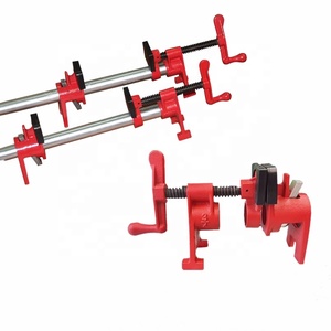 Abrazadera <span class=keywords><strong>de</strong></span> tubo estilo H 1/2 3/4 pulgadas pareja <span class=keywords><strong>de</strong></span> acero Herramienta <span class=keywords><strong>de</strong></span> sujeción <span class=keywords><strong>de</strong></span> tubería <span class=keywords><strong>de</strong></span> conexión <span class=keywords><strong>de</strong></span> junta <span class=keywords><strong>de</strong></span> madera con 2 uds almohadillas carpintero carpintería - Product Image 1