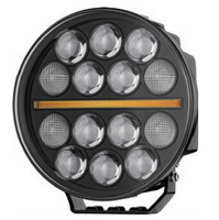 Projecteur LED 105W 14000LM en gros pour tracteur, excavatrice, bateau, indice de protection IP69K, unité de phare de conduite en aluminium super lumineuse