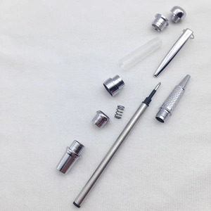 Kit per Tornitura di Penne Stilografiche, Parti Tornite a CNC, Kit in Legno per Creare Penne a Sfera, Componenti Fai da Te per Penne, Accessori in Ottone - Product Image 6