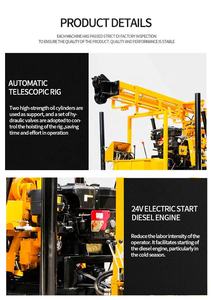 Forage de puits d'eau en Espagne, équipement de forage de puits peu profonds portable, machines de forage pour puits - Product Image 3