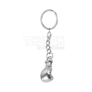 Porte-clés de mini gants de boxe imprimé de logo personnalisé Porte-clés de mini gants de boxe en cuir à vendre - Product Image 3