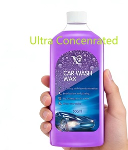 X9 500ml Shampoing <span class=keywords><strong>et</strong></span> Cire 2-en-1 pour Lavage <span class=keywords><strong>Auto</strong></span> 300X Concentré Haute Mousse Graphène <span class=keywords><strong>Auto</strong></span>-Nettoyant Brillance Intense Protection UV <span class=keywords><strong>Nettoyage</strong></span> en Profondeur - Product Image 5