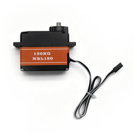 Moteur servo numérique sans balais à engrenages métalliques NBL180 12V 180kg pour véhicules de surface ROV et drones UAV