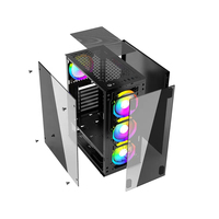 Casing Komputer Gaming Berkualitas Tinggi OEM PC Gamer Desktop Tower Terbaik