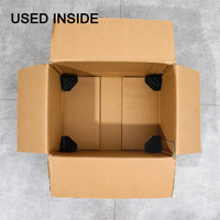 Emballage de meubles en Carton Express robuste PP gardes d'angle en plastique et protecteurs pour l'expédition de boîtes