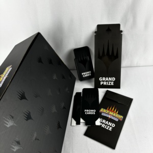 Cajas de cartón corrugado UV de lujo personalizadas, cajas de papel <span class=keywords><strong>grandes</strong></span> plegables reciclables para correo y envío de tarjetas Pokemoned - Product Image 5