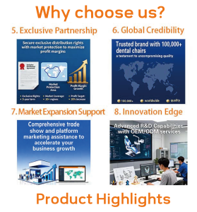 2021 Foshan Luxuriöse Hot Sale Klinik <span class=keywords><strong>Dental</strong></span> Chair <span class=keywords><strong>Unit</strong></span> <span class=keywords><strong>Top</strong></span> Mounted - Product Image 6