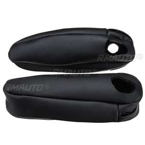 2 Fundas de Cuero PU para Reposabrazos de Asiento para Lexus RX 300 330 350 2003 2004 2005 2006 2007 2008 2009 Beige/Negro-B/Negro-R - Product Image 4