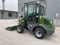 La Chine Top fabricant bon marché 0.8Ton Euro 5 Construction petite agriculture chargeuses sur pneus tracteur