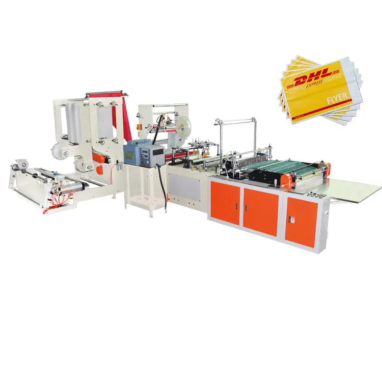 Hot Sealing Machine Single-sided Patch Courier /mail/DHL Bag Courier Bag Making Machine