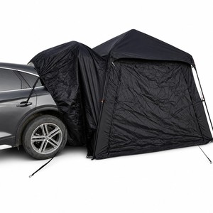 OEM Benutzerdefiniertes Logo 210D Oxford SUV Auto-Heckzelt PU2000mm Automatisch Schnell Öffnendes Camping-Heckklappen-Vordach - Product Image 1