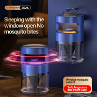 2026 Nieuw model muggenlamp Huishoudelijk wonder dat muggen en vliegen elimineert Binnen Ultraviolet licht IP33 geclassificeerd Stille werking