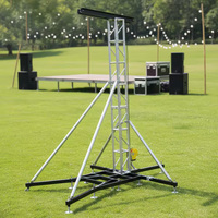 Système de treillis autoportant pour tours de levage de treillis, pour l'éclairage de scène, les écrans LED et les événements en plein air